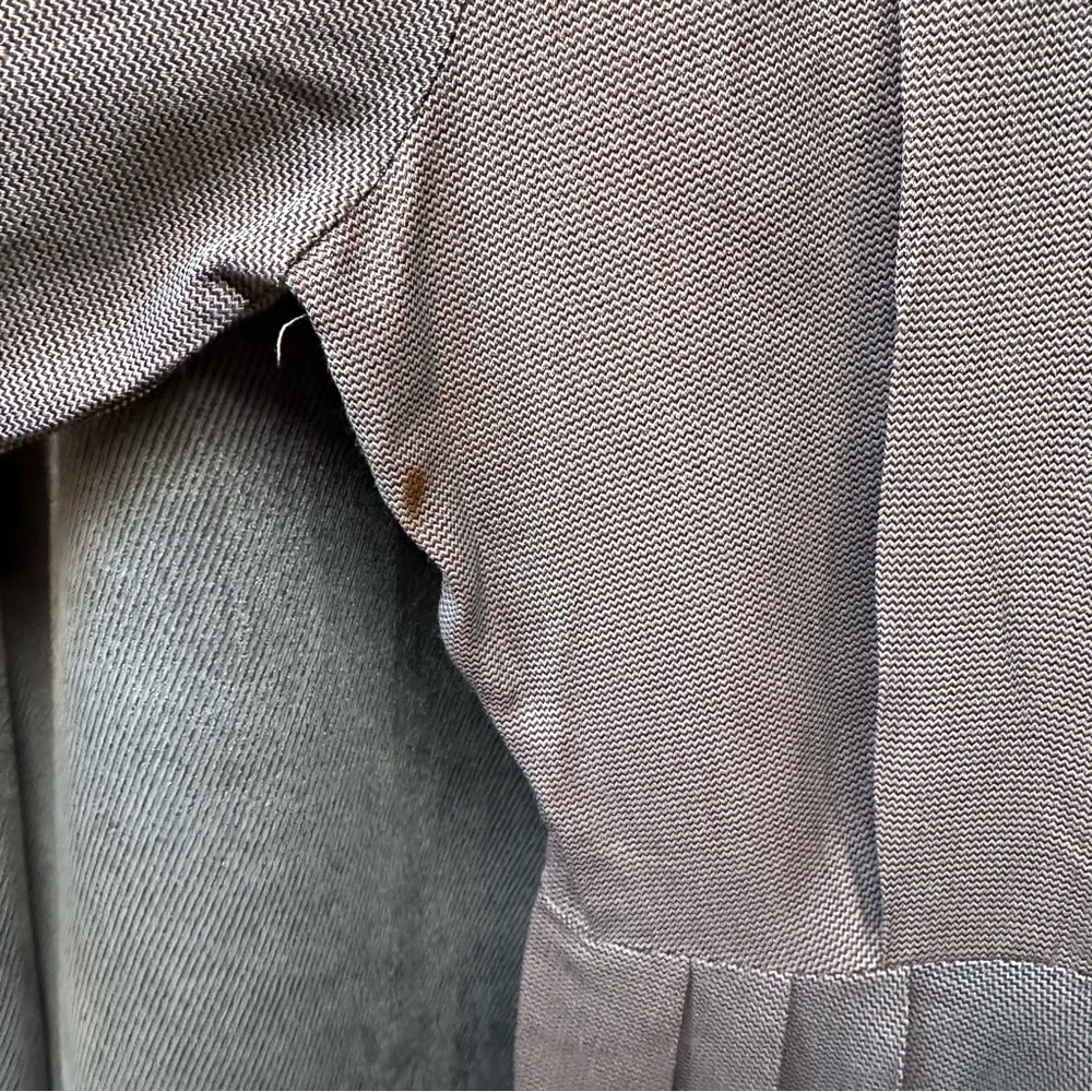 1940s dress sharkskin vintage - Picture 3 of 6